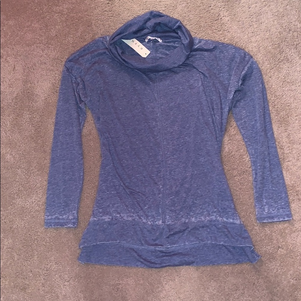Mock neck long sleeve